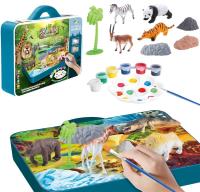 Opakowanie Zwierzęta zoo do malowania