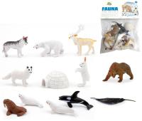 Opakowanie Zwierzęta zoo polarne 12szt