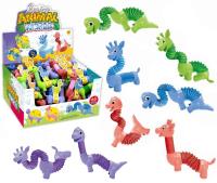 Opakowanie Żyrafa dinozaur rurka pop tube MIX