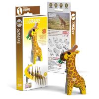 Opakowanie Żyrafa Eugy. Eko Układanka 3D