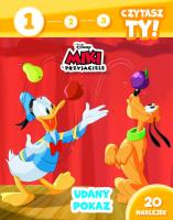 1, 2, 3, czytasz ty! Poziom 1. Udany pokaz. Disney Miki i Przyjaciele. Autor: Lekan Elżbieta. SmakLiter.pl Okładka książki 1, 2, 3, czytasz ty! Poziom 1. Udany pokaz. Disney Miki i Przyjaciele