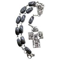 Opakowanie 10-tka różańca - hematyt