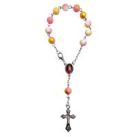 Opakowanie 10-tka różańca rożowa