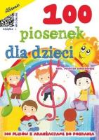 Okładka książki 100 piosenek dla dzieci