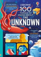 Okładka książki 100 Things to Know About the Unknown wer. angielska
