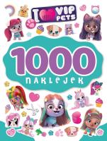Okładka książki 1000 naklejek. I love VIP Pets