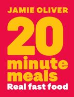 Okładka książki 20 Minute Meals