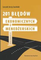 Okładka książki 201 błędów ekonomicznych i menedżerskich