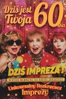 Opakowanie 283 Karnet JCX na 60 urodziny dla kobiety z grą...