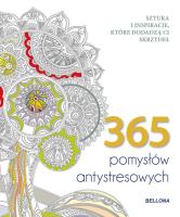 365 pomysłów antystresowych (kolorowanka). Autor:   Praca zbiorowa. SmakLiter.pl Okładka książki 365 pomysłów antystresowych (kolorowanka)