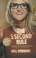 5 SECOND RULE. Autor: MEL ROBBINS. SmakLiter.pl Okładka książki 5 SECOND RULE