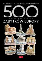 Okładka książki 500 najpiękniejszych zabytków Europy