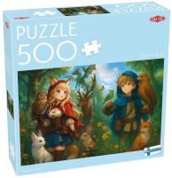 Opakowanie 500 pcs puzzle: Along the Sylvan Path