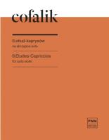 Okładka książki 6 etiud-kaprysów