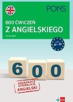 Okładka książki 600 ćwiczeń z angielskiego z kluczem A1-B2 w.4