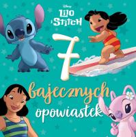 Okładka książki 7 bajecznych opowiastek. Disney Lilo i Stitch