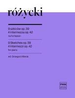Okładka książki 9 szkiców op. 39 i 4 intermezza op.42