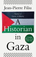 Okładka książki A Historian in Gaza