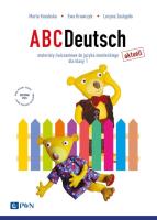 Okładka książki ABCDeutsch aktuell SP1 ćwiczenia