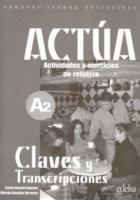 Okładka książki Actua A2 klucz