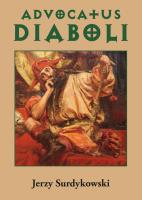 Advocatus Diaboli. Autor: Surdykowski Jerzy. SmakLiter.pl Okładka książki Advocatus Diaboli