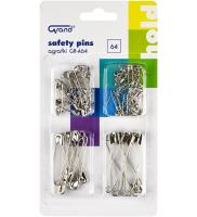 Agrafki srebrne GR-A64 64szt GRAND. Wydawca: Grand. SmakLiter.pl Opakowanie Agrafki srebrne GR-A64 64szt GRAND