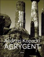 Agrygent. Autor: Kopacki Andrzej. SmakLiter.pl Okładka książki Agrygent