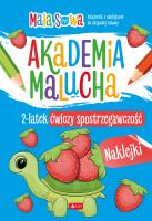 Akademia malucha. 2latek ćwiczy spostrzegawczość. Autor: pracaz biorowa. SmakLiter.pl Okładka książki Akademia malucha. 2latek ćwiczy spostrzegawczość