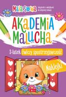 Akademia malucha. 3latek ćwiczy spostrzegawczość. Autor: pracaz biorowa. SmakLiter.pl Okładka książki Akademia malucha. 3latek ćwiczy spostrzegawczość