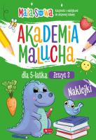 Akademia malucha dla 5latka. Zeszyt 3. Autor: pracaz biorowa. SmakLiter.pl Okładka książki Akademia malucha dla 5latka. Zeszyt 3
