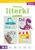 Okładka książki Akademia przedszkolaka. Poznaję literki. Wesoły alfabet
