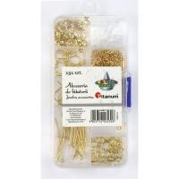 Opakowanie Akcesoria do biżuterii złote 191el