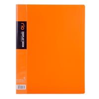 Album ofertowy A4 Rio PP 60 koszulek pomarańczowy. Wydawca: DELI. SmakLiter.pl Opakowanie Album ofertowy A4 Rio PP 60 koszulek pomarańczowy