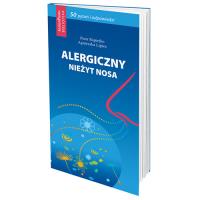 Alergiczny nieżyt nosa.. Autor: Lipiec Agnieszka, Rapiejko Piotr. SmakLiter.pl Okładka książki Alergiczny nieżyt nosa.