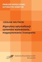 Okładka książki Algorytmy optymalizacji systemów wytwarzania...