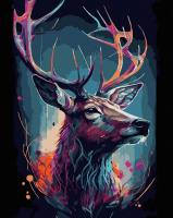 Opakowanie alowanie po numerach czarne płótno - Kolorowy...