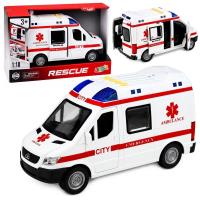 Opakowanie Ambulans z napędem światło i dźwięk 1:10