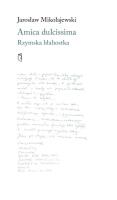 Okładka książki Amica dulcissima. Rzymska błahostka