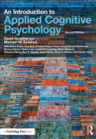 An Introduction to Applied Cognitive Psychology. Autor: Groome David, Eysenck Michael W.. SmakLiter.pl Okładka książki An Introduction to Applied Cognitive Psychology