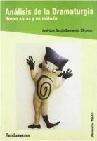 Okładka książki Analisis de la dramaturgia Nueve obras y un metodo
