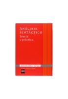 Okładka książki Analisis sintactico Teoria y practica