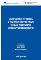 Okładka książki Analiza jakości kształcenia w publicznych i...