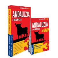 Andaluzja i Murcja 3w1: przewodnik + atlas + mapa. Autor: Jabłoński Piotr, Marchlik Anna. SmakLiter.pl Okładka książki Andaluzja i Murcja 3w1: przewodnik + atlas + mapa