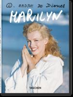 Okładka książki André de Dienes. Marilyn Monroe