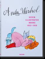 Okładka książki Andy Warhol. Seven Illustrated Books 1952–1959 wer. angielska