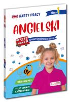 Angielski. Klasa 1. Karty pracy. Autor: Sabina Piłat. SmakLiter.pl Okładka książki Angielski. Klasa 1. Karty pracy