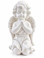 Opakowanie Aniołek z żywicy figurka anioła w modlitwie 14cm