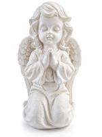 Opakowanie Aniołek z żywicy figurka anioła w modlitwie 14cm