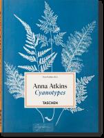 Okładka książki Anna Atkins. Cyanotypes