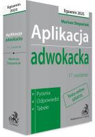 Okładka książki Aplikacja adwokacka 2025